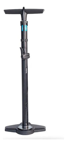 Bomba De Ar Shimano Pro - Touring Floor Pump 160 Psi Cor Preto