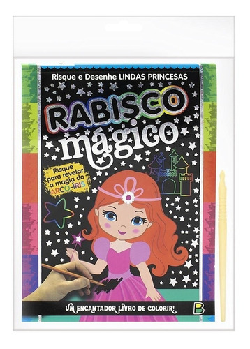 Livro Rabisco Mágico: Lindas Princesas