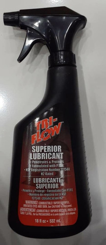 Lubricante Triflow 18oz 532ml Para Armas 