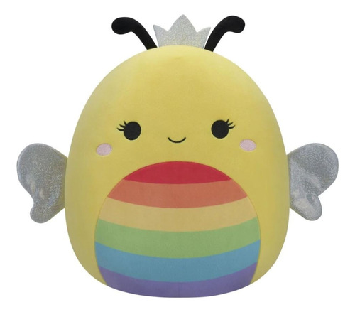 Peluche Squishmallows Sunny Abejita Arcoiris 30cm Original