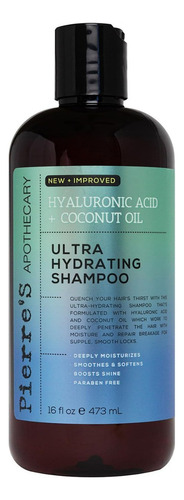 Shampoo Hydrating Hyaluronic Acid Coconut Oil 473 Ml