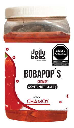 Bobapop´s De Chamoy Jellyboba 3.2kg Perlas Explosiva