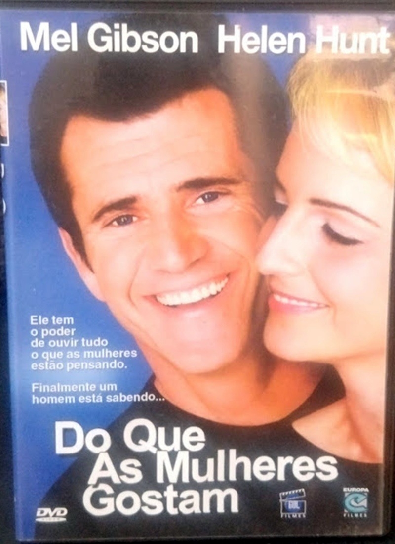 Dvd Filme Do Que As Mulheres Gostam Mel Gibson, Helen Hunt Mercado Livre