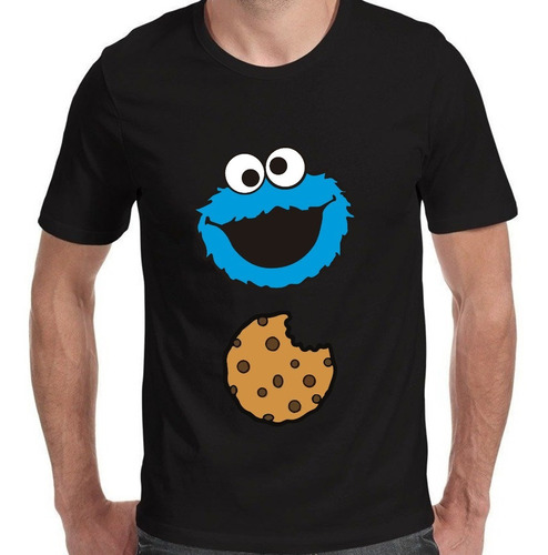 Playera Monstruo Come Galletas Para Hombre