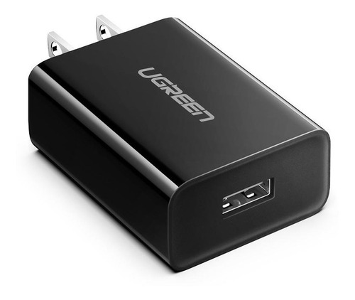 Cargador Usb Ugreen De Carga Rápida Qc 3.0 18 W Negro