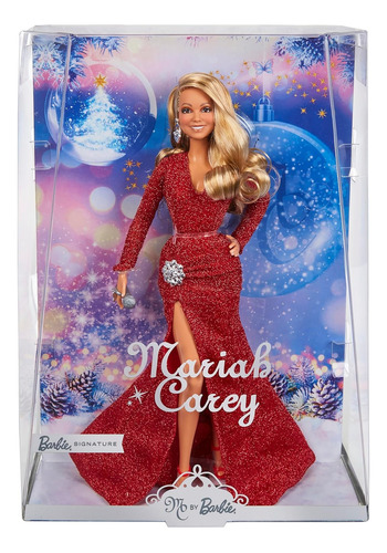 Mariah Carey Barbie Signature Con Caja Café  Navidad 2023