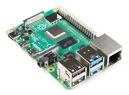 Tarjeta Desarrollo Raspberry Pi 4 Modelo B 4 Gb