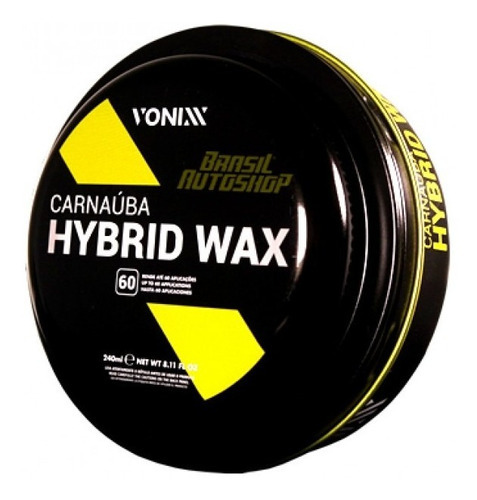Cera Automotiva De Carnauba Vonixx Hybrid Wax