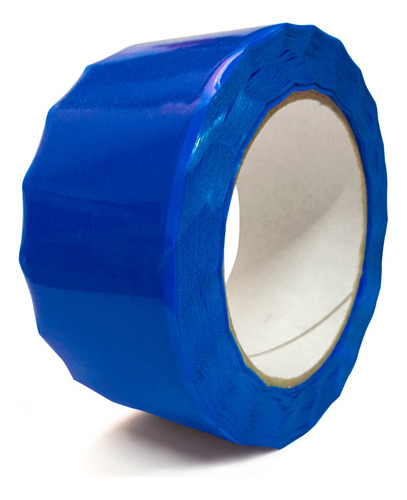 Cinta De Seguridad Box Tape Azul