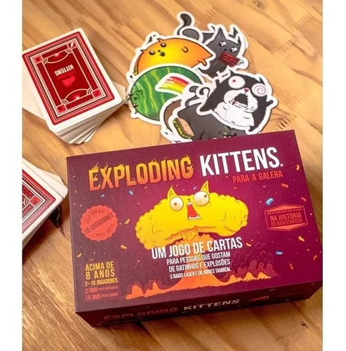 Exploding Kittens - gatinhos, explosões e muita diversão!