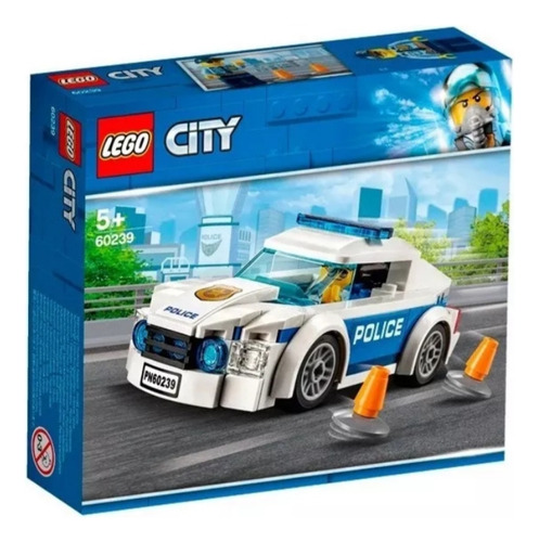 Lego® 60239 City Patrol Car Auto De Policia 