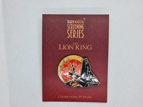 Pin El Rey León D23 Mágical Screening Series 25 Años 