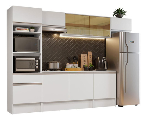 Mueble De Cocina Integral 300cm Diamante Madesa 02