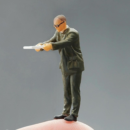 2 Figuras En Miniatura 1:64 Escena En Miniatura Para