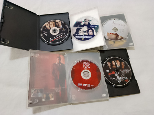 Lote Dvd 5 O Lugar Onde Tudo Termina + Poder Da Traiçao + 3