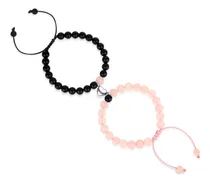 Comprar Pulseras Magnéticas Para Parejas King & Queen Crown Pulseras