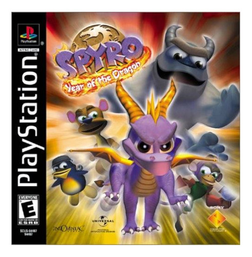 Spyro Year Of The Dragon Ps1 Leia A Descrição