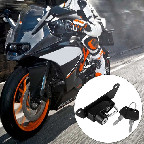 - A Trava Anti-roubo Do Capacete De Motocicleta
