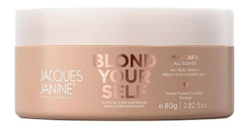Máscara Jacques Janine Blond Your Self 80g