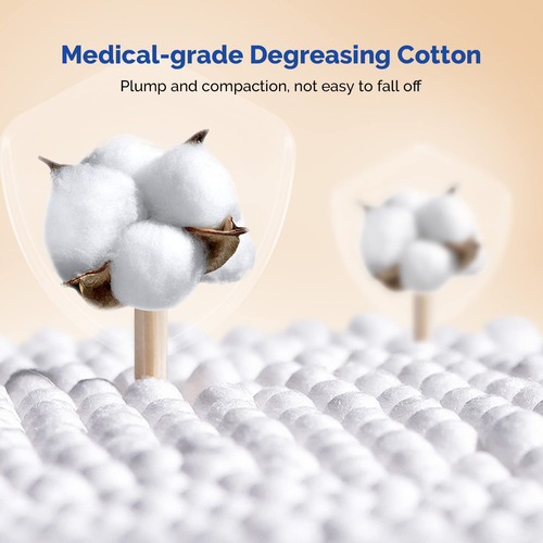 Aplicadores Con Punta De Algodón Cotton Swabs Jmu Medical De