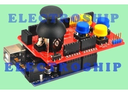 Imagen 5 de 8 de Joystick Shield 6 Pulsadores Con Interfaces 5v 3v3