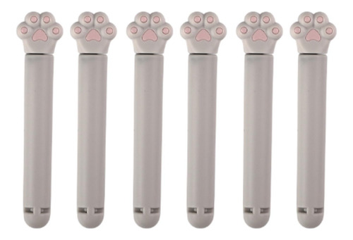 6 Piezas Clips De Sellado Sello Resistente Para Servicio