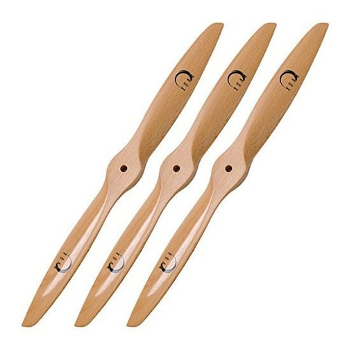 Hélices - Xoar Pja 11x6 (3 Pcs) Rc Airplane Propeller. 3-pac