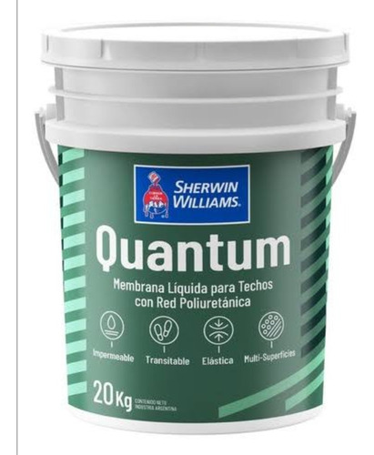 Membrana Liquida Blanca Quantum Sherwin 20 Lts - Gabro - 