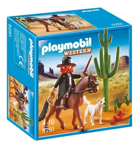 Todobloques Playmobil 5251 Sheriff Del Viejo Oeste