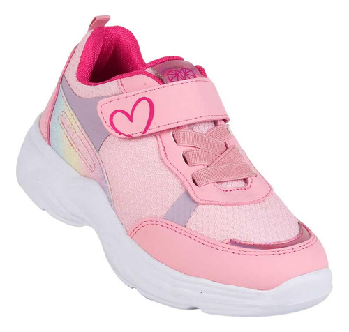 Tenis Casual Niña Rosa Textil Tropicana 07803905