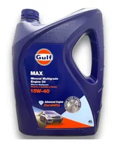 Comprar Aceite Gulf 15w40 Mineral 4 Litros Gulf Max Alta Proteccion