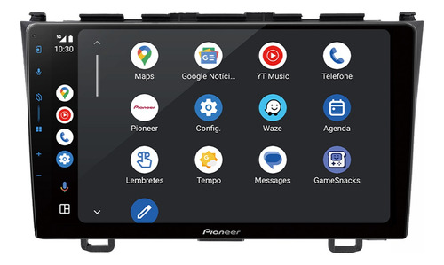 Multimidia Pioneer Honda Crv 05/11 9p Carplay Android