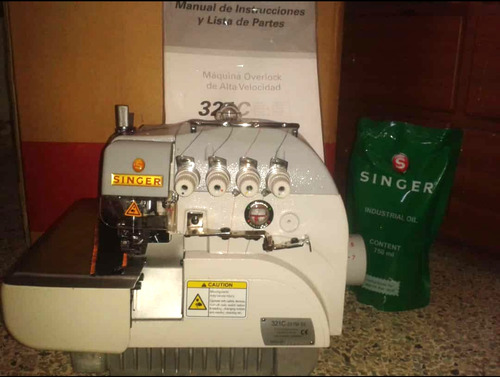 Máquina De Coser Singer Overlock 321c Nueva Incluye Mesa