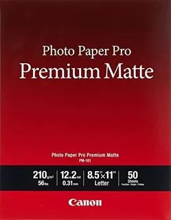 Papel Fotográfico Premium Canon Office Products Pm101 Ltr50