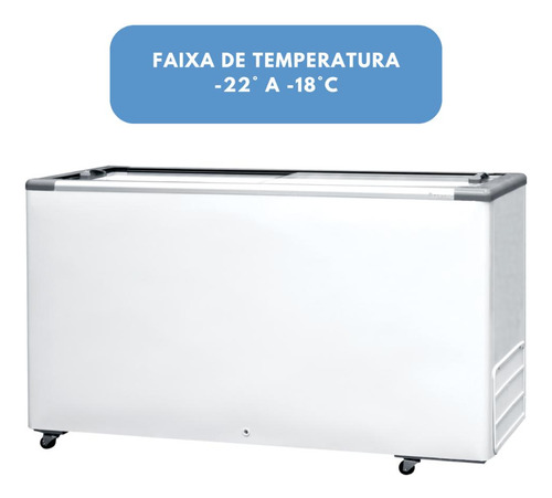 Freezer Horizontal 503 Litros Expositor Hceb 503v Fricon