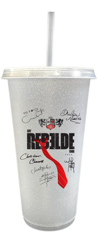 Vaso Rbd De Plástico Soy Rebelde