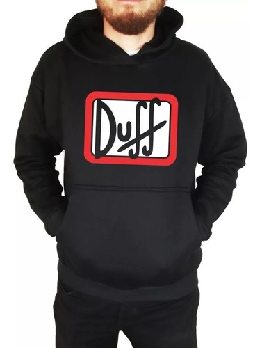 Moletom Canguru Masculino Duff Beer Simpsons Blusa De Frio