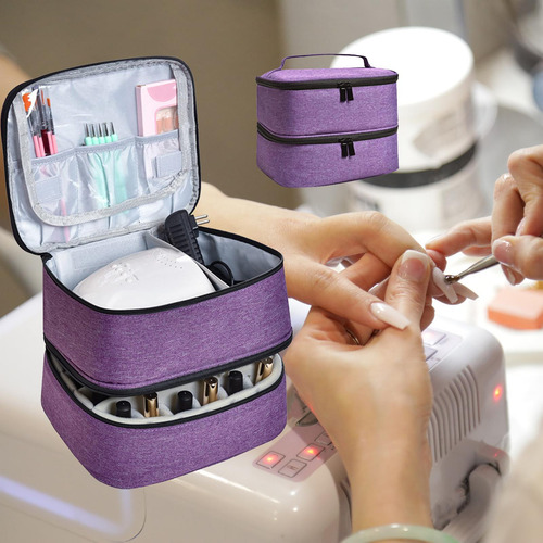 Organizador De Bolsa De Almacenamiento De Esmalte De Uñas