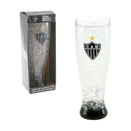 Copo Atlético Mineiro Com Gel 350ml