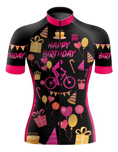 Ropa De Ciclismo Jersey Dama Mujer 753 Cumpleaños