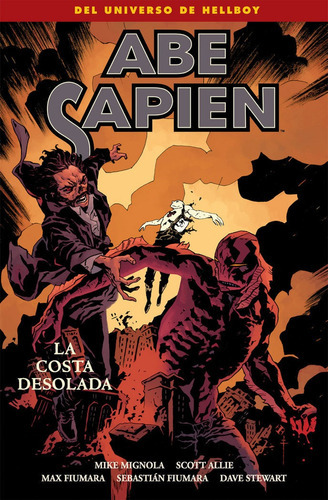 Abe Sapien 8. La costa desolada, de Mignola, Mike. Editorial NORMA EDITORIAL, S.A., tapa blanda en español