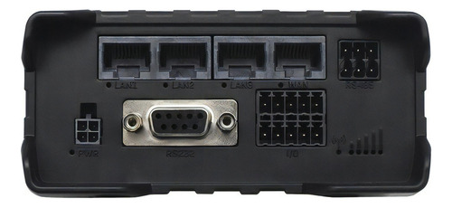 Router Lte Prof 4 Ptos Ethernet Rs232 Rs485 Wifi 802.11b/g/n Color Negro