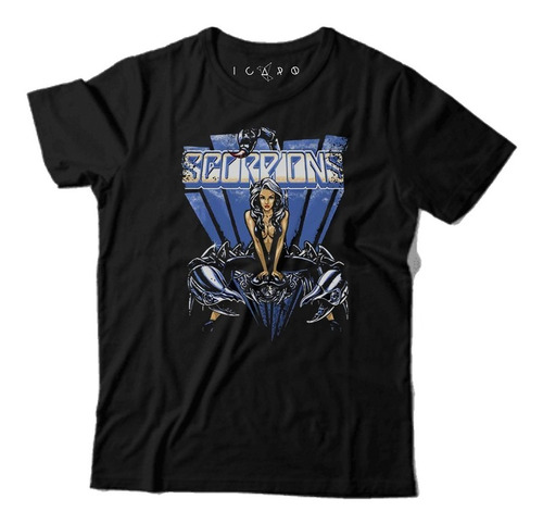 Remera Scorpions  100% Algodon Icaro Remeras