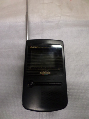 Tv Pocket Casio Colorida Mod Tv-475v Pal M,no Estado