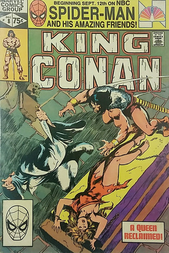 Hq Gibi King Conan Vol. 1 Nº8 December 1981 Marvel Comics Group