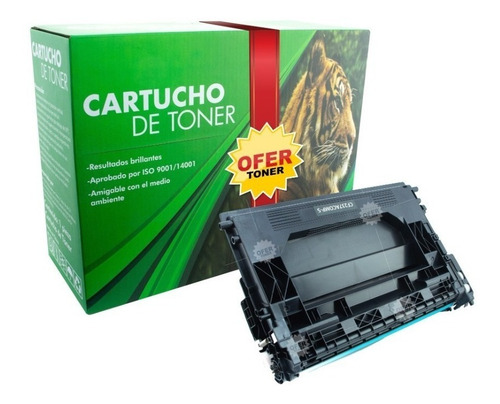 10 Pza Cf237a Toner Tigre37a Compatible Con M609dh