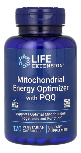 Optimizador de energía mitocondrial con Pqq 120cap Life Extension
