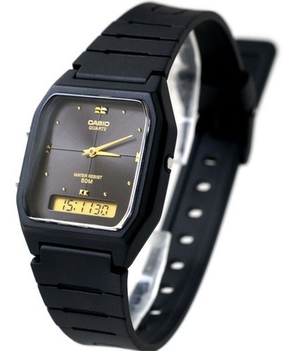 Relógio Casio Masculino Preto Digital Analógico Original