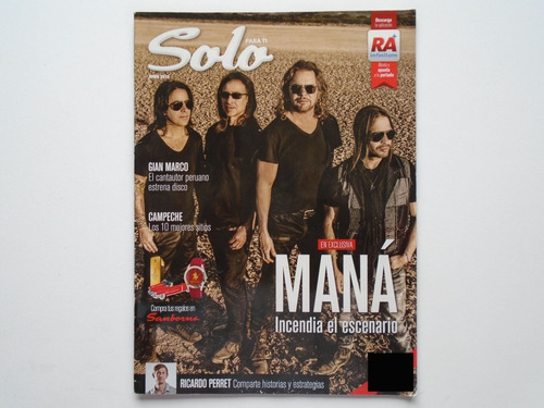 Maná Revista Sólo Para Ti Junio 2015