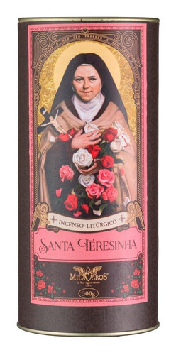 Incenso Litúrgico De Igreja Santa Teresinha Lisieux 300g
